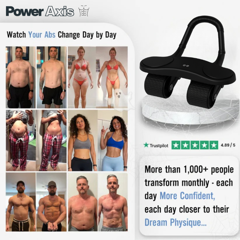 PowerAxis™ Ab Roller Machine